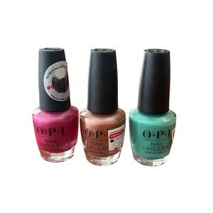 OPI Nail Lacquer Trio A-Rose at Dawn Worth a Pretty Penne My Dogsled is a Hybrid
